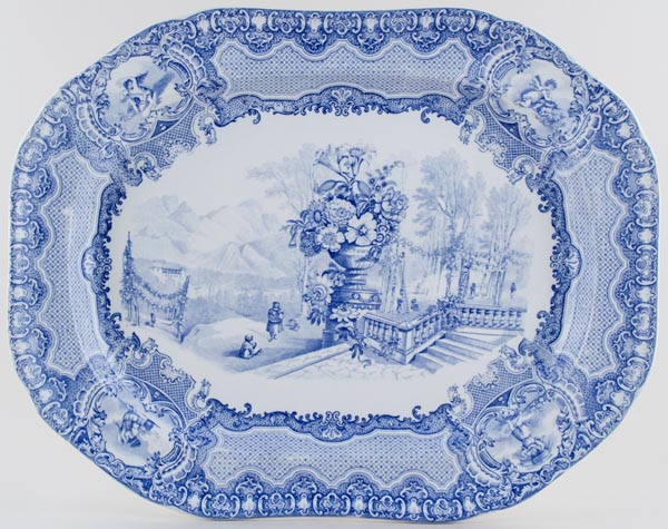 Meat Dish or Platter Autumn c1922
